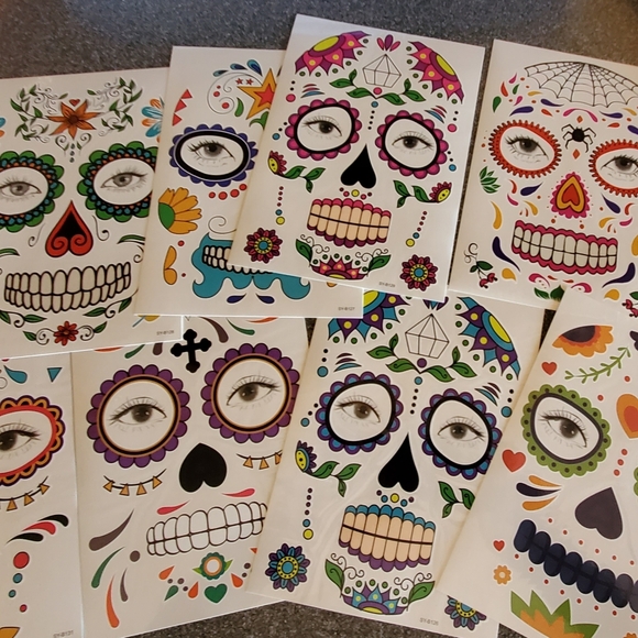 Sugar Skull Tattoos - Picture 1 of 1